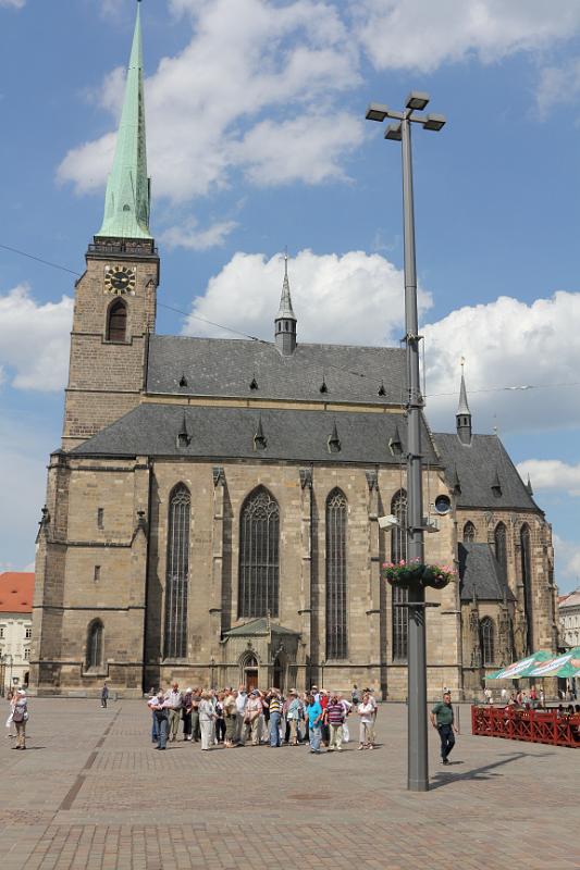 IMG_0285.JPG - Pilsen, St. Bartholomäus-Kathedrale.